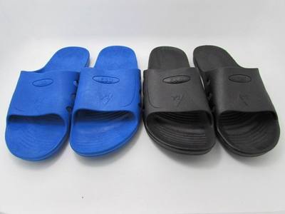 廠家直銷TSPU防靜電拖鞋 藍黑可選PVC塑膠ESD凈化PU防滑工作拖鞋 - 無塵拖鞋,TPU防靜電鞋,工廠鞋 - 勞保鞋- 步云天地-環球國際商貿中心